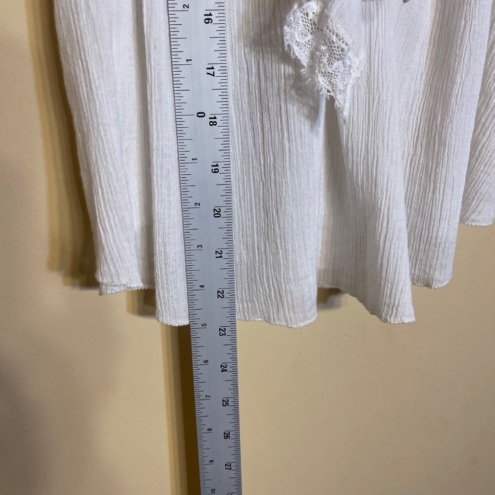 Ulla Johnson White Ruffled Top - image 3